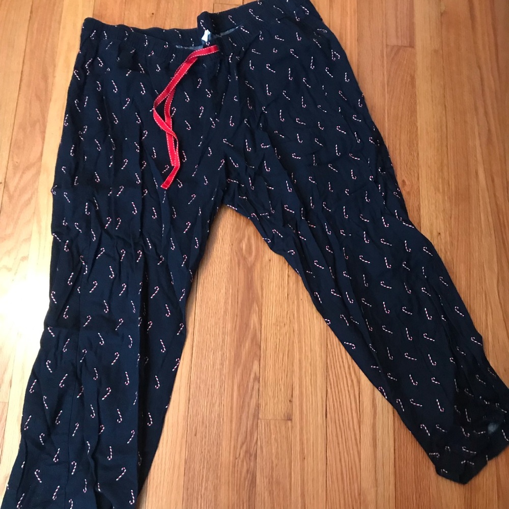 Candy cane pajama pant
